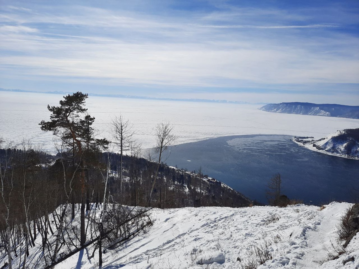 Зимний Байкал. Из личного архива.