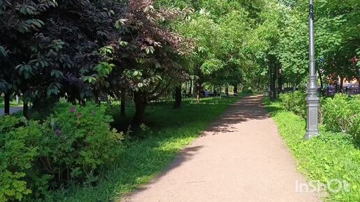 Петербург под шум ветра. Прогулка по Камскому саду и набережной р. Смоленки