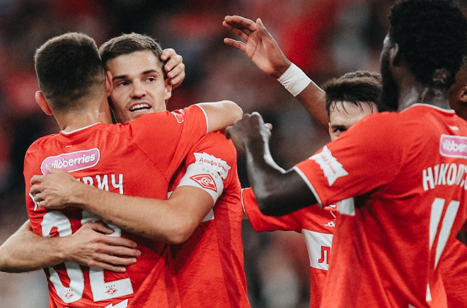 "Спартак" уверенно победил "Крылья" в Кубке. Фото: ФК "Спартак"