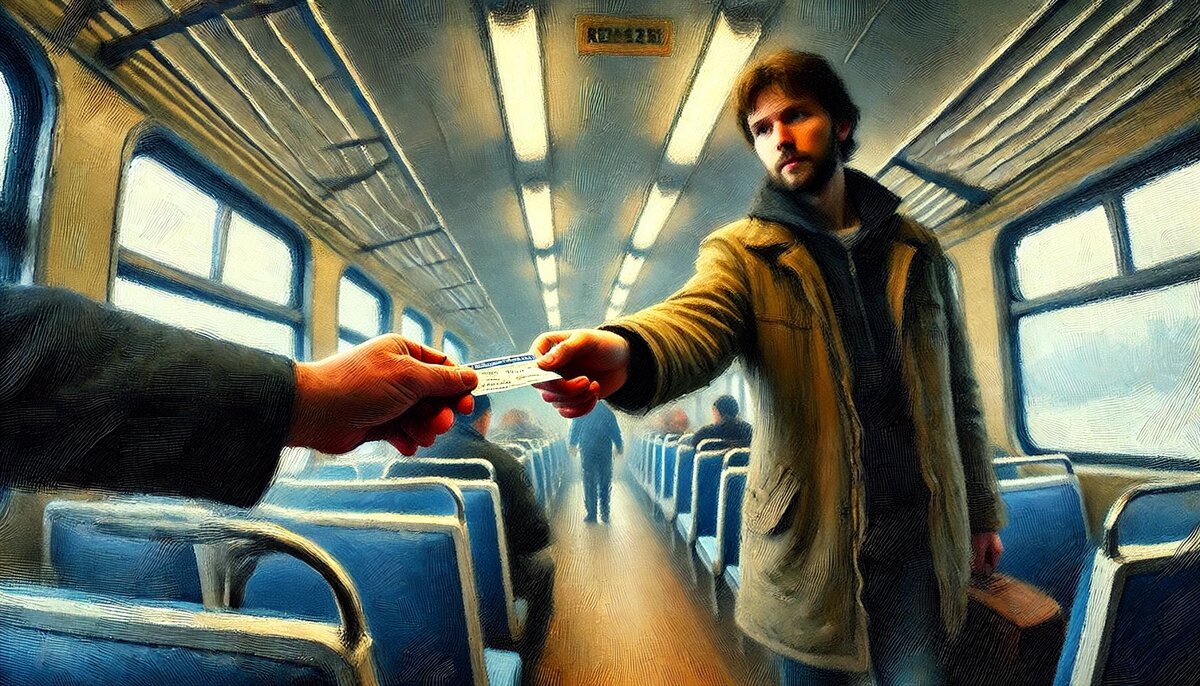 Макс молча кивнул, пряча билет в карман.