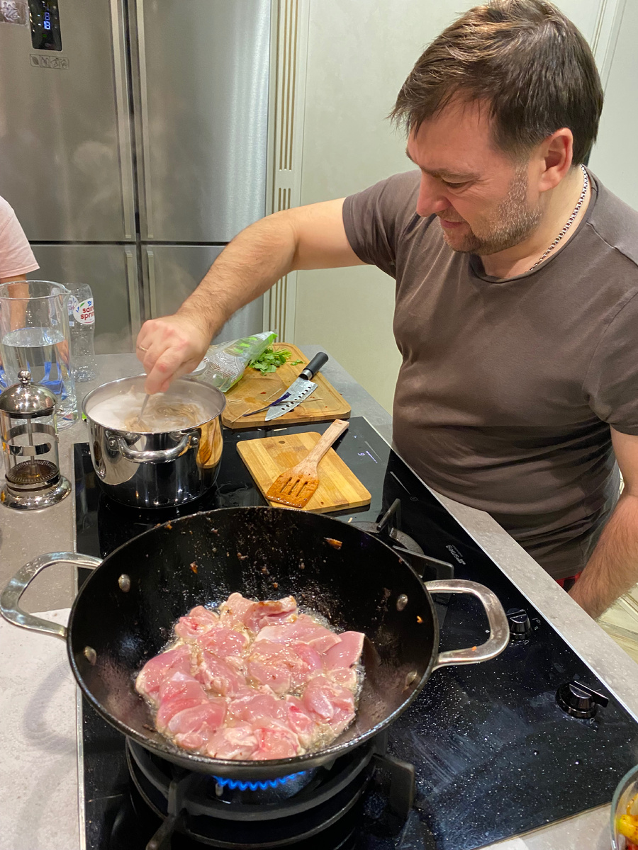 Процесс в самом разгаре 