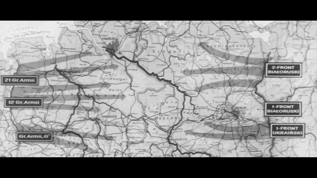 План сражений. Кадр из фильма