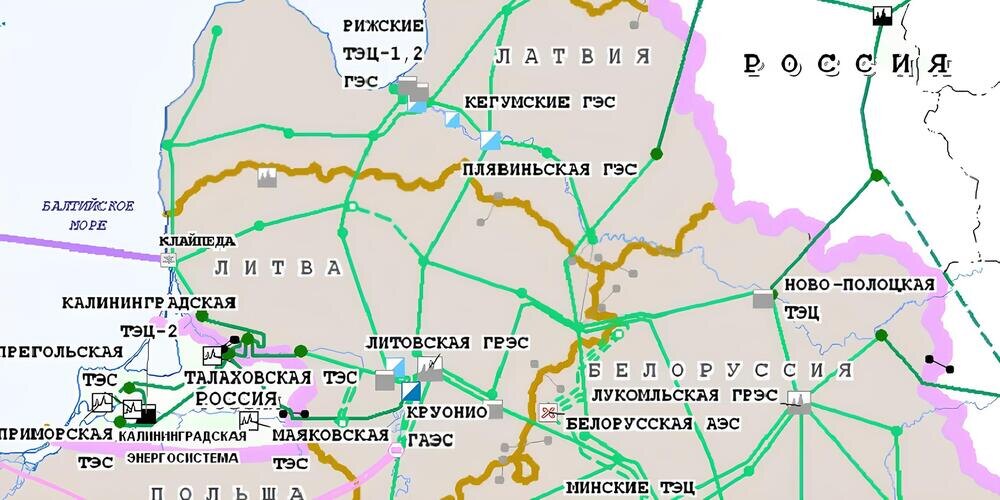 Схема БРЭЛЛ