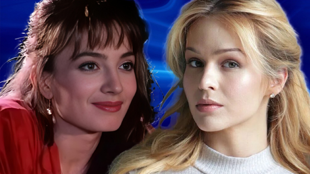 Оксана Калиберда и Николина Калиберда. Коллаж.