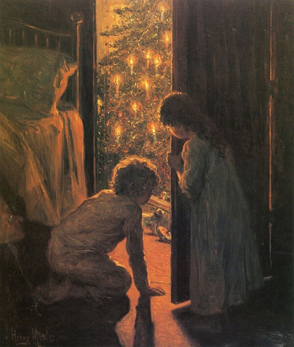 Г. Мослер «Рождественское утро», 1916 г  