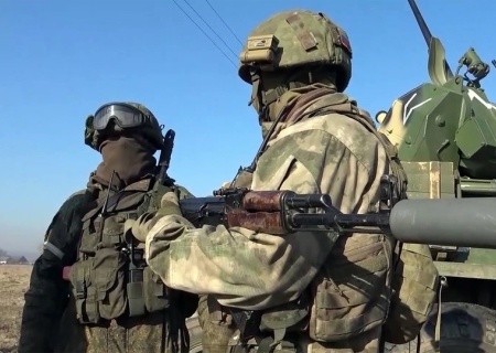    Российские бойцы закрепились под Купянском