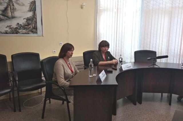    Пресс-брифинг Фото: «АиФ-Дальинформ»/ Оксана Хрипун