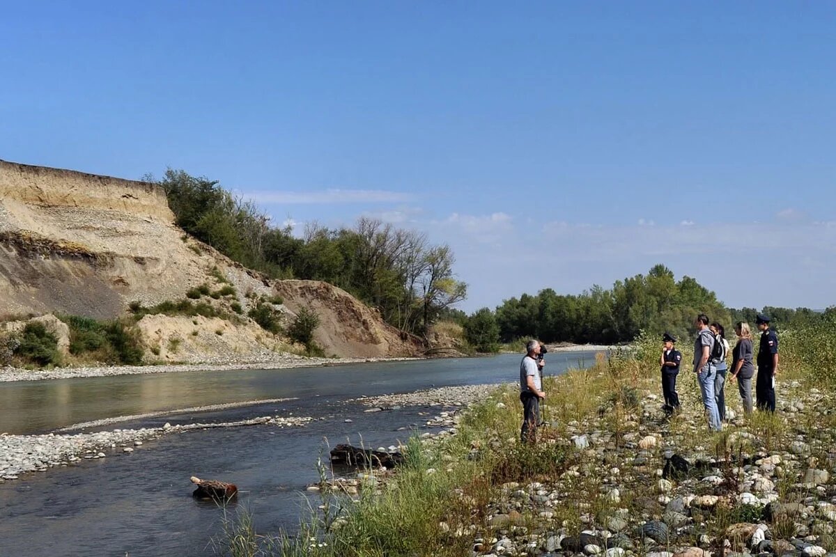    На берегу реки Кубань обнаружили останки древнего кита