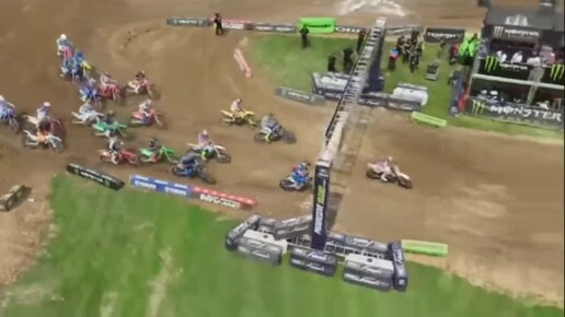 Super Motocross 2024 Playoff 2 Class 450 / Highlights