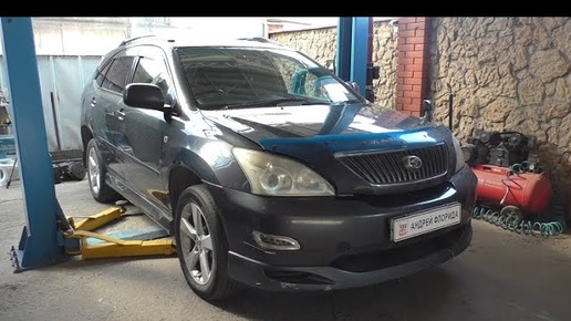 Замена балансировочных валов в двигателе 2AZFE на Toyota Harrier Тойота Харриер 2003 года