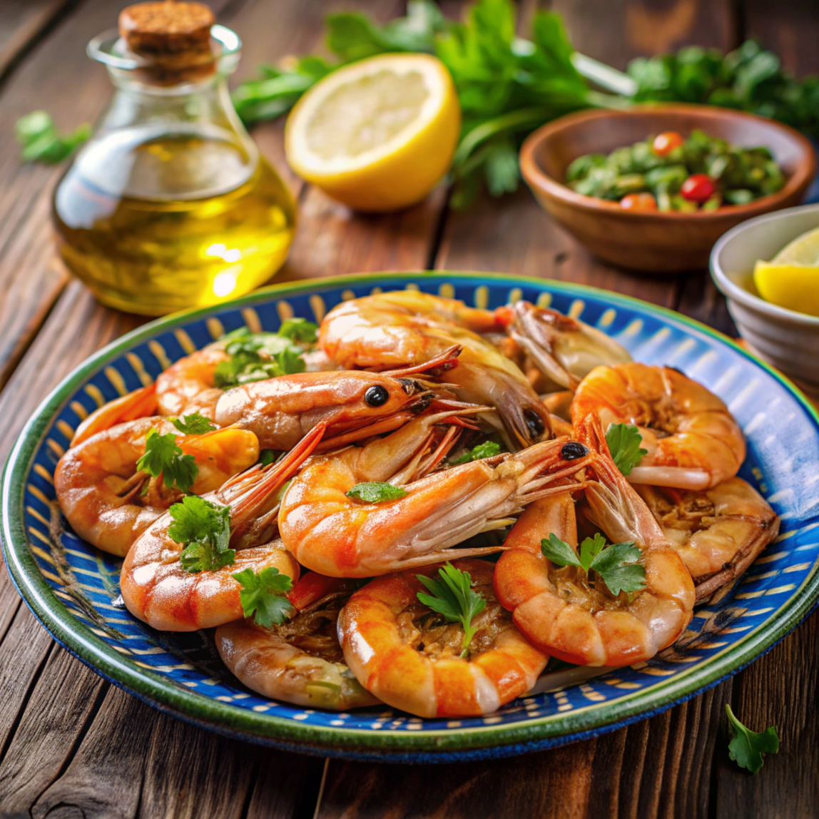 Пряные креветки с лимоном и чесноком за 5 минут: рецепт быстрого блюда