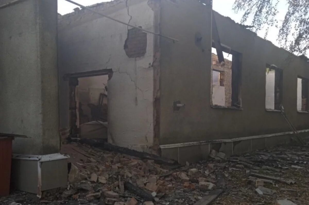    В Большесолдатском районе Курской области дрон атаковал местный ДК