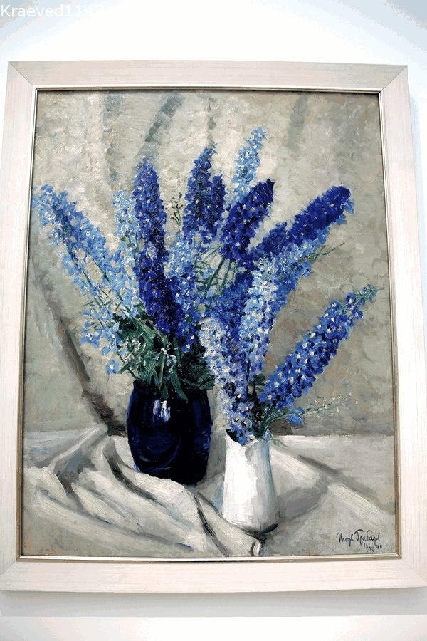 Грабарь. Дельфиниумы. 1944 г