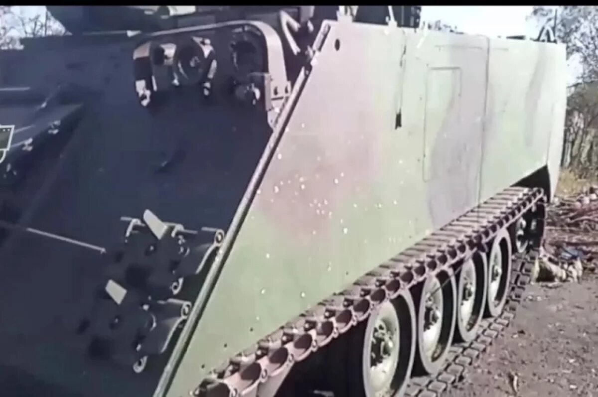    Американский БТР М-113 с боевиками «Азова» уничтожены под Новогродовкой