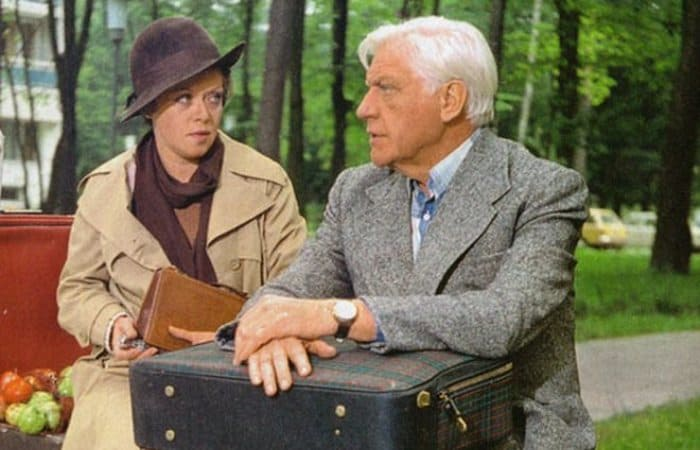 Игорь Владимиров и Алиса Фрейндлих в фильме «Старомодная комедия», 1978