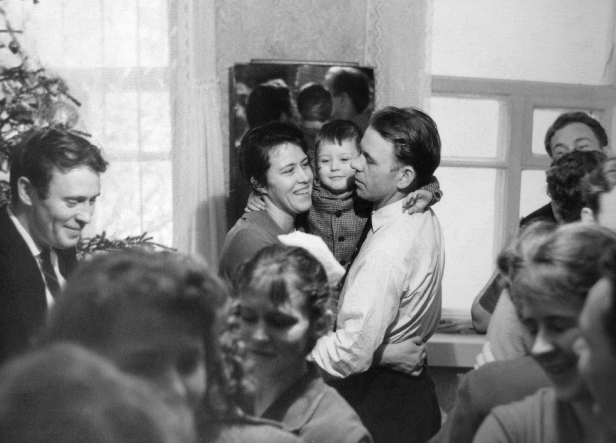 Встреча Нового 1964-го года.