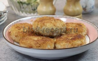 Котлеты из минтая с салом: мягкие и нежные