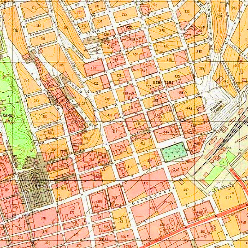 План-карта 1898 года