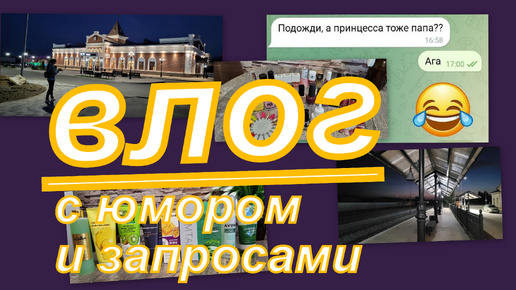 ВЛОГ: ПОДОЖДИ, А ПРИНЦЕССА ТОЖЕ ПАПА?!))) ВЫБИРАШКИ, ЗАПРОС ПРО ЛАКИ, ПРОГУЛКИ И ЮМОР!!!