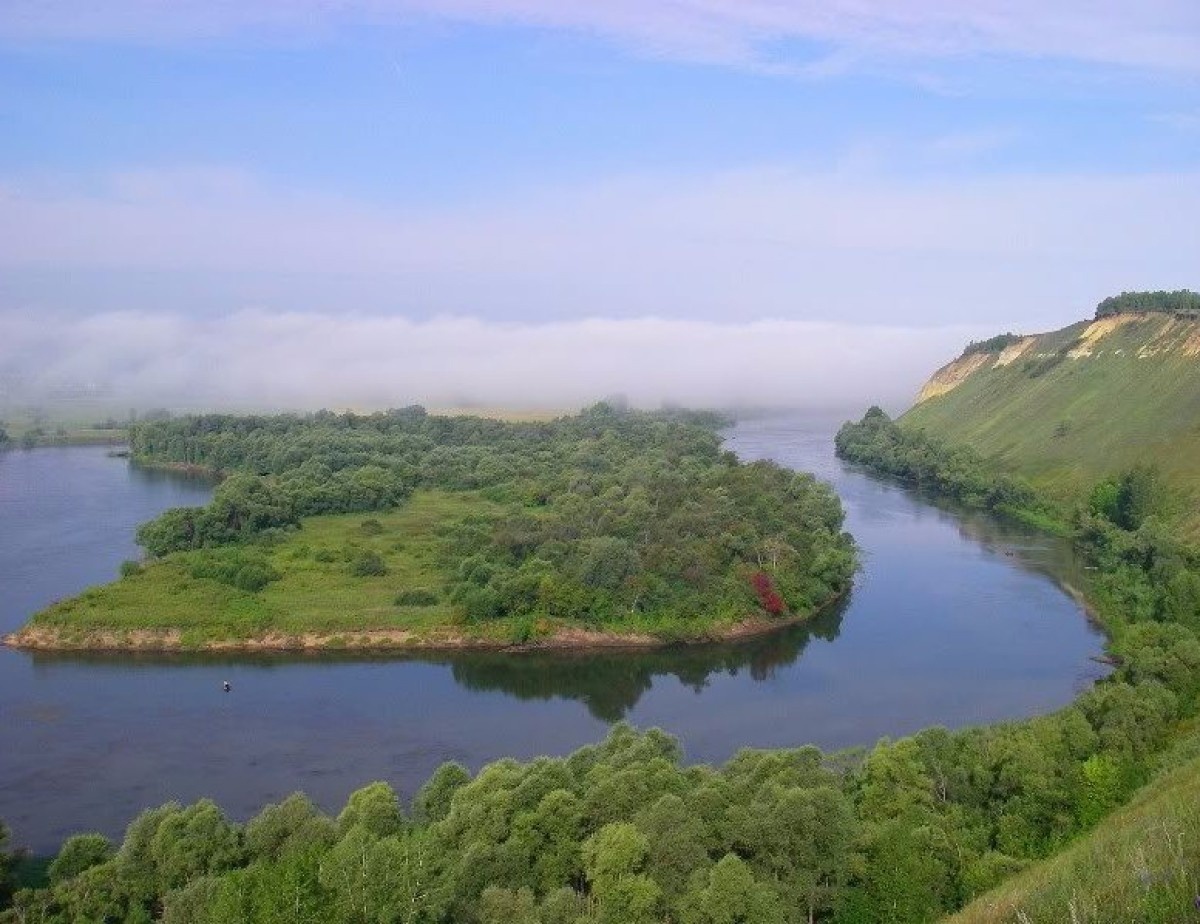 Река Чулым в районе г.Ачинска Красноярский край / Фото: stihi.ru