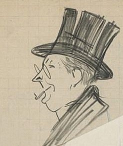 Андре де Лорд Карикатура Шарля Жира