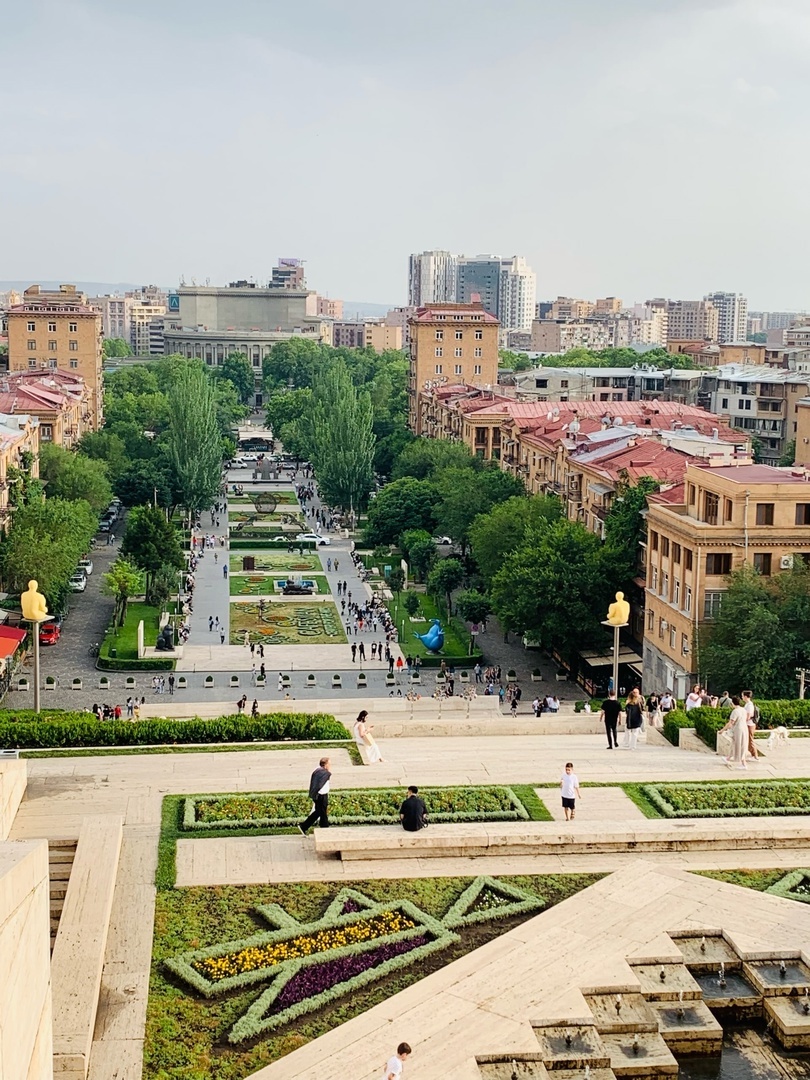 Ереван, вид с Каскада