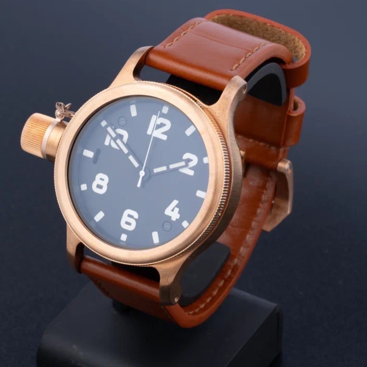 Часы из бронзы ЗЧЗ Агат