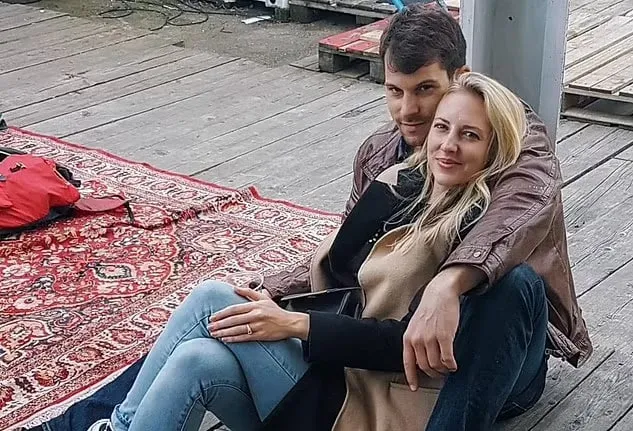Кристина с супругом