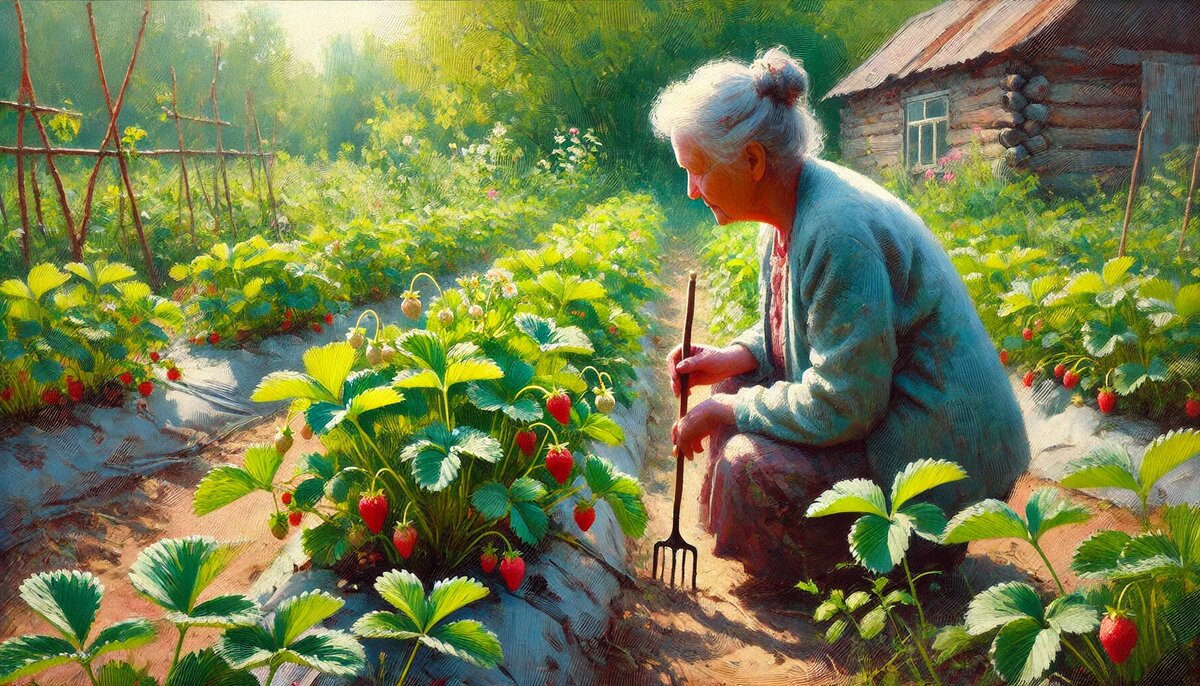 Галина Степановна замерла у края грядки, не веря своим глазам.