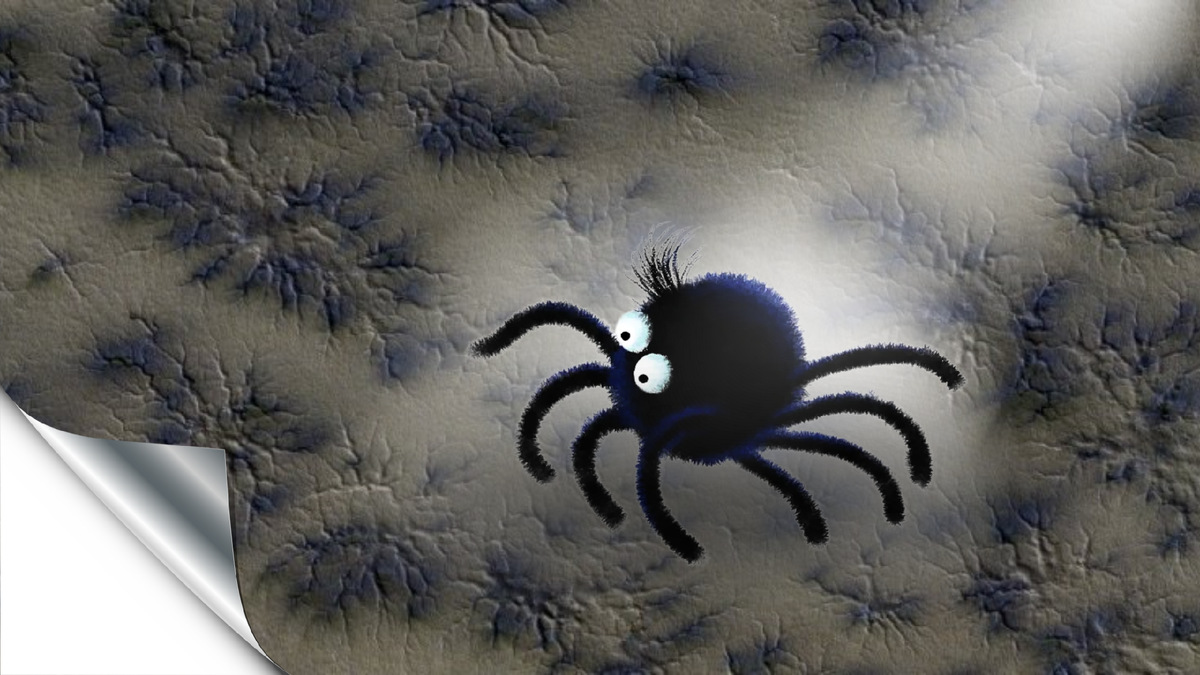 Паукообразные на Марсе. Фото: NASA/JPL-Caltech/UArizona. Источник: sciencealert.com