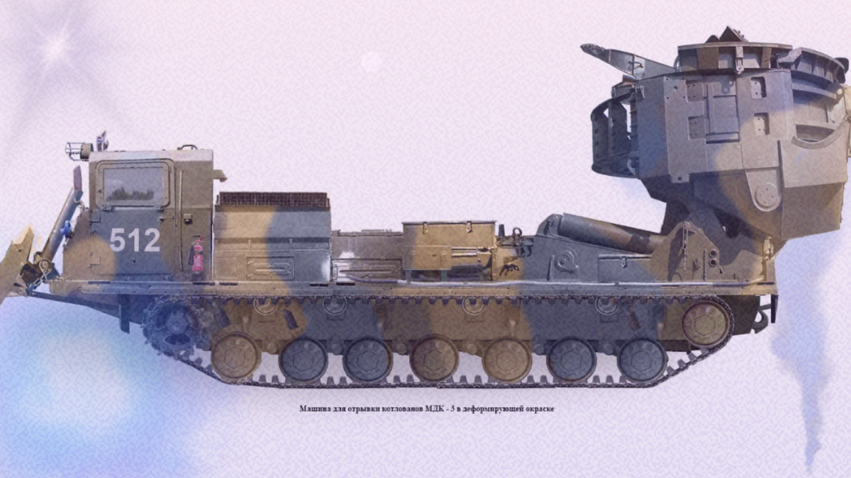 Схема машины МДК-3