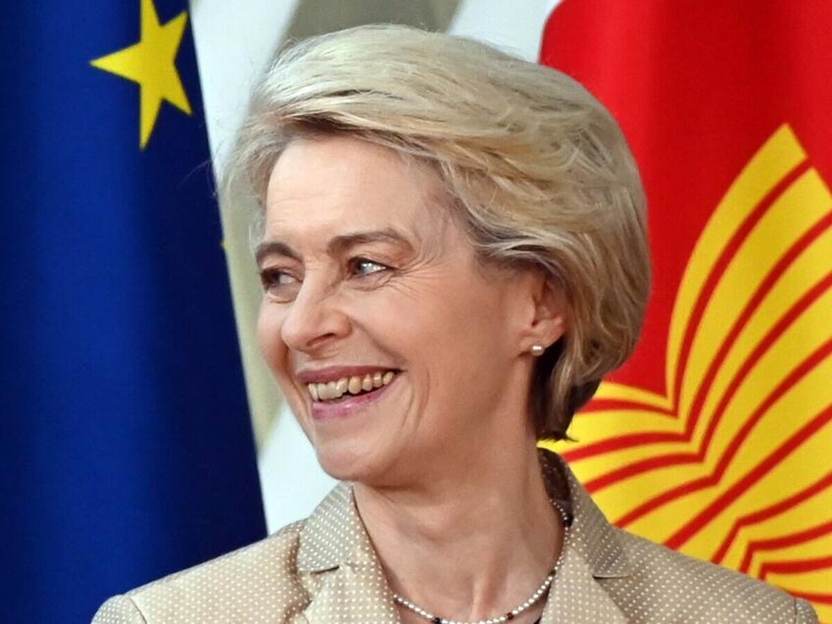     Урсула фон дер Ляйен© РИА Новости . Стрингер