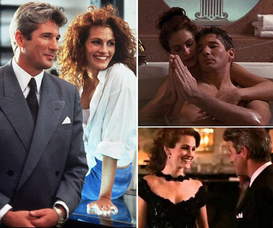 Фильм "Красотка" "Она вошла с улицы в его жизнь и похитила его сердце."