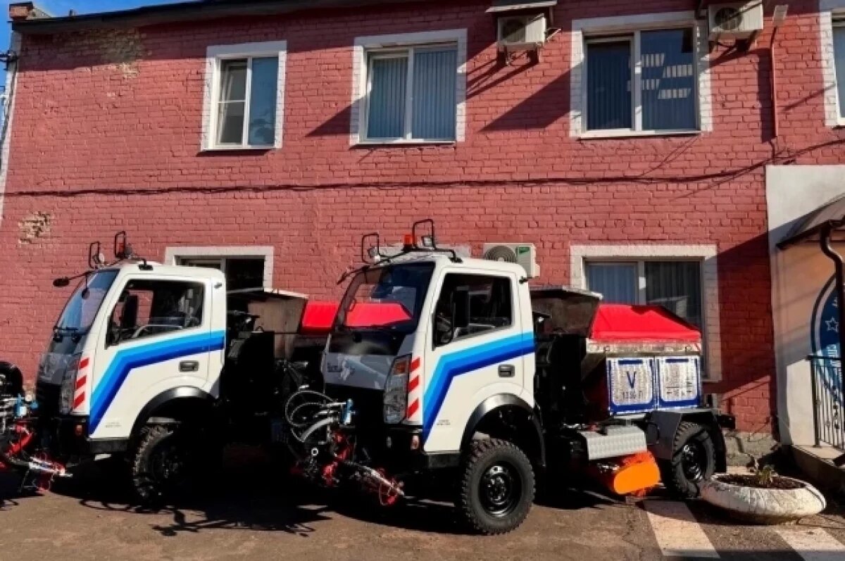    Калуга получила первую партию уборочных машин «Чистиков»