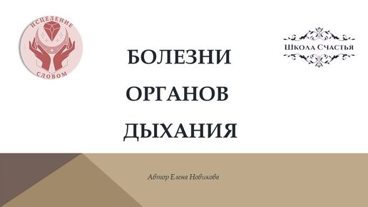 Психосоматика болезней бронхов и лёгких. Астма. Бронхит. Частые ОРЗ.