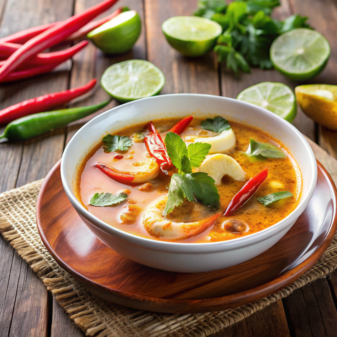 Суп Том Ям классический в домашних условиях: рецепт и секреты приготовления