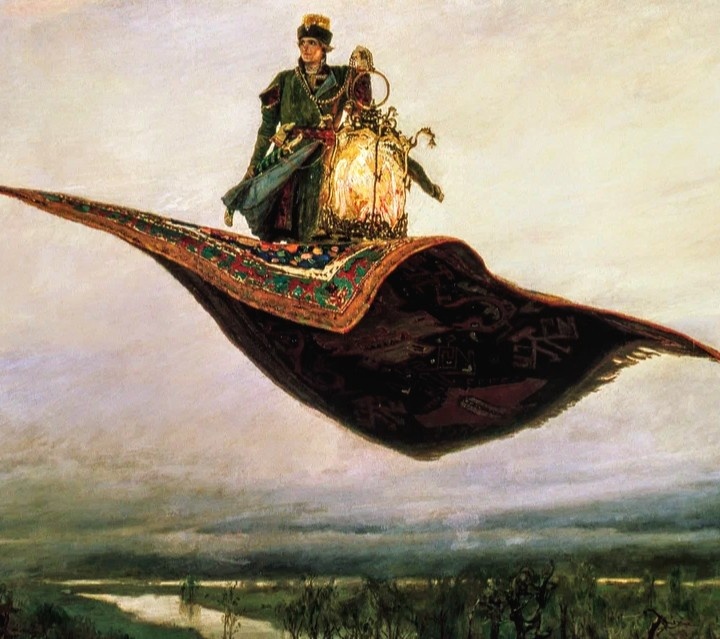«Ковер - самолёт» работа В. Васнецова 