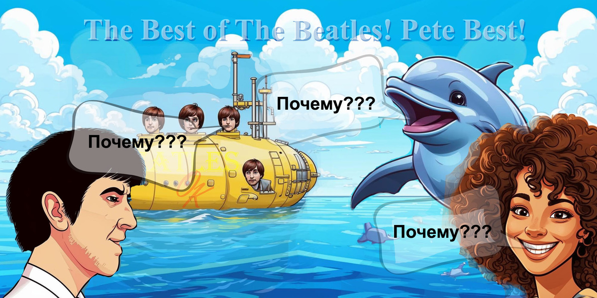 Девушка, дельфин и "Beatles". Почему? Картинка 2/3