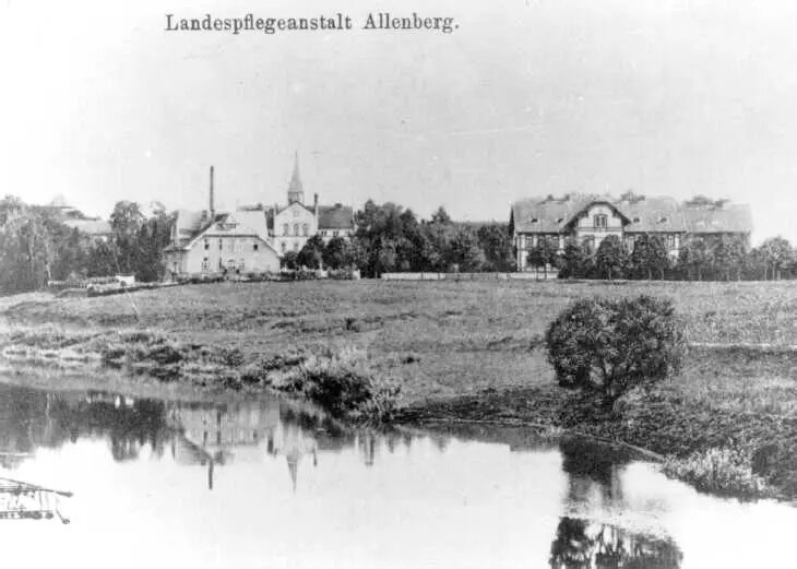 Больница Алленберг, 1910 г.