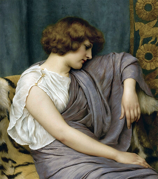 Джон Уильям Годвард. Брисеида, 1896. Частная коллекция