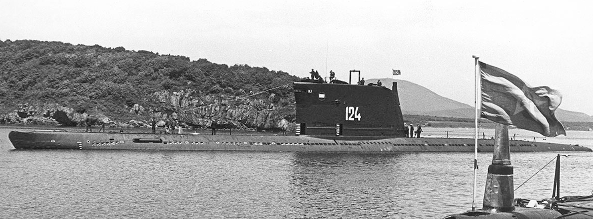 Советская ДЭПЛ проекта 611 - Б-62, однотипная Б-72
