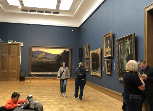 Третьяковская галерея. Зал произведений Николая Ге