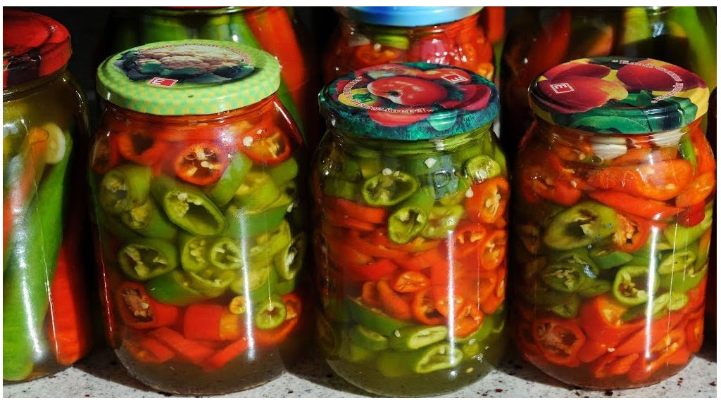 Маринование острого перца на зиму