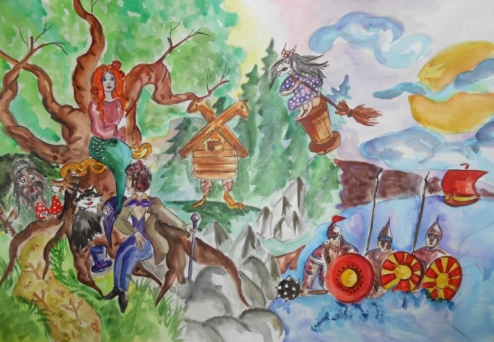 Иллюстрация для вдохновения участников фестиваля (источник - www.culture.ru)