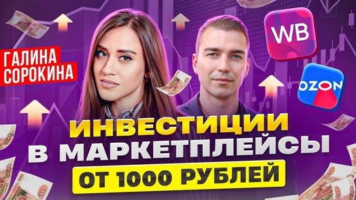 Инвестиции в маркетплейсы от 1000 рублей на платформе Lender Invest. Галина Сорокина.