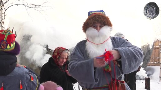 Зимние саамские игры у священного сейда, Мурманская область