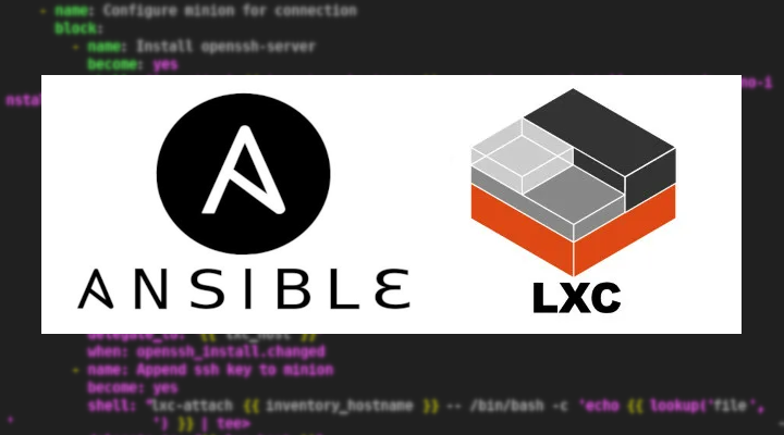 Ansible полигон для отладки на LXC