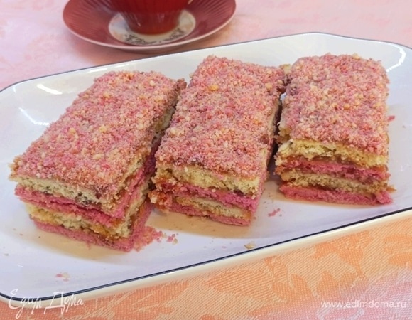 Песочное пирожное с джемом