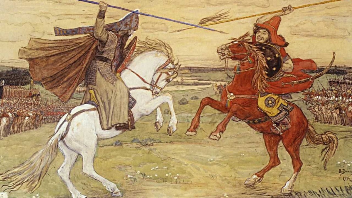    В. Васнецов «Битва на Куликовом поле», 1915 г.