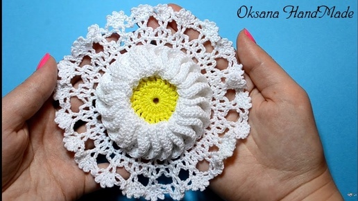 Мастер класс по вязанию мотива крючком. Crochet DIY